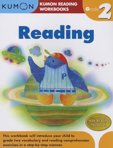 Book Cover Grade 2 Reading (Kumon Reading Workbooks)