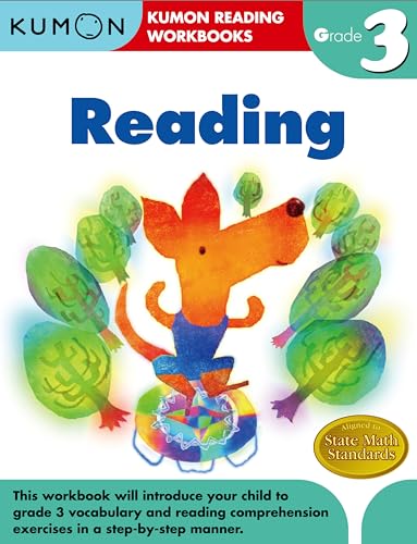 Book Cover Grade 3 Reading (Kumon Reading Workbooks)