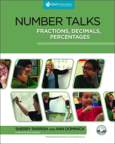 Book Cover Number Talks: Fractions, Decimals, and Percentages