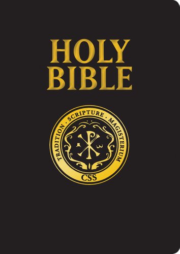 Book Cover Catholic Scripture Study Bible: RSV-CE Large Print Edition