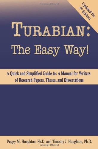 Book Cover Turabian: The Easy Way! [Updated for 8th Edition]