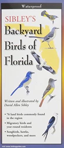 Book Cover Sibley's Back. Birds of Florida (Foldingguides)