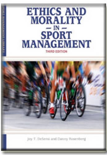Book Cover Ethics and Morality in Sport Management (Sport Management Library)