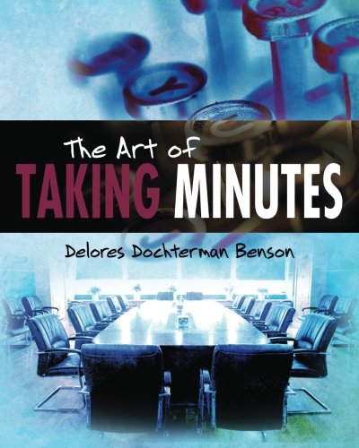 Book Cover The Art of Taking Minutes