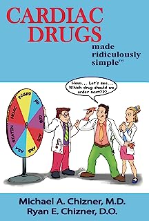 Book Cover Cardiac Drugs Made Ridiculously Simple