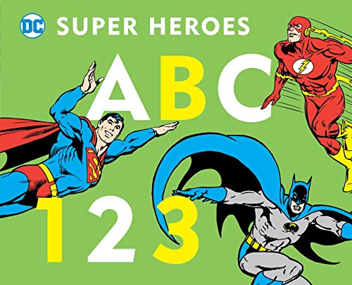 Book Cover DC Super Heroes ABC 123