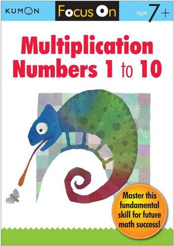 Book Cover Kumon Focus On Multiplication: Numbers 1-10