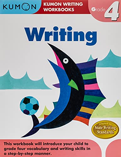 Book Cover Grade 4 Writing (Kumon Writing Workbooks)