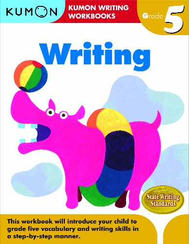 Book Cover Grade 5 Writing (Kumon Writing Workbooks)