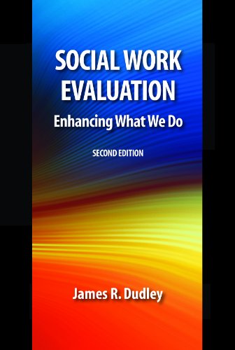 Book Cover Social Work Evaluation: Enhancing What We Do
