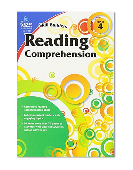 Book Cover Reading Comprehension, Grade 4 (Skill Builders)