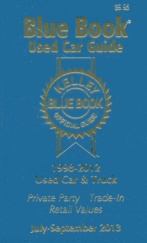 21-3: Kelley Blue Book Used Car Guide, July - Sept 2013