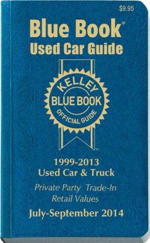 Kelley Blue Book Used Car Guide: Consumer Edition July-September 2014