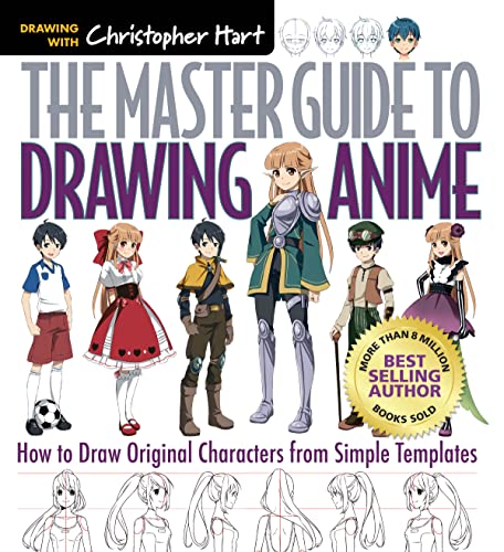 Book Cover The Master Guide to Drawing Anime: How to Draw Original Characters from Simple Templates