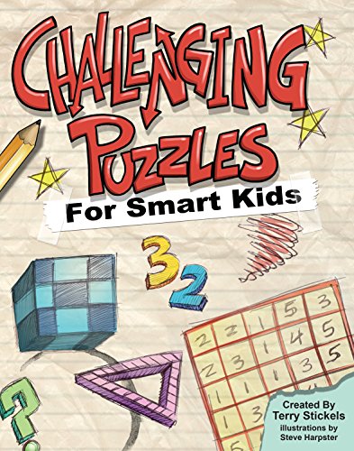 Book Cover Challenging Puzzles for Smart Kids