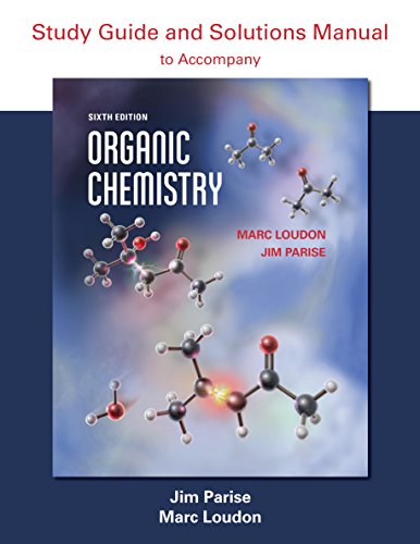 Book Cover Organic Chemistry Study Guide and Solutions