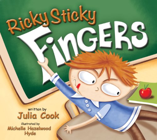 Book Cover Ricky Sticky Fingers