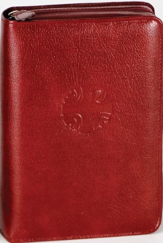 Book Cover Christian Prayer Leather Zipper Case