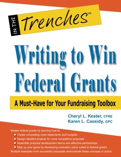 Book Cover Writing to Win Federal Grants: A Must-Have for Your Fundraising Toolbox