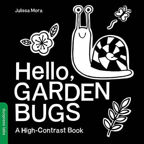 Book Cover Hello, Garden Bugs: A High-Contrast Book