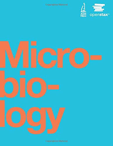 Book Cover Microbiology by OpenStax (hardcover version, full color)