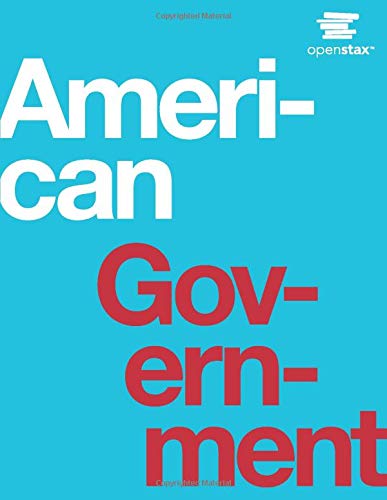 Book Cover American Government by OpenStax (hardcover version, full color)