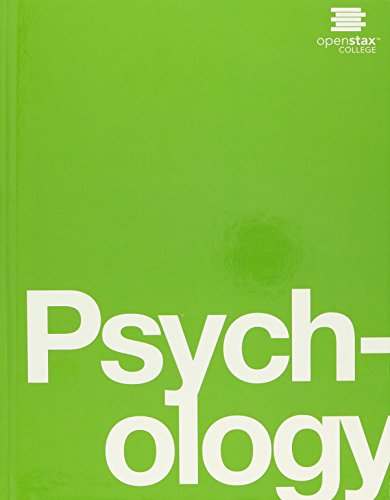 Book Cover Psychology by OpenStax (hardcover version, full color)