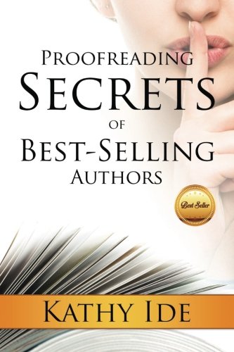 Book Cover Writing Books: Proofreading Secrets of Best-Selling Authors