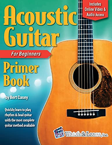 Book Cover Acoustic Guitar Primer Book for Beginners: With Online Video and Audio Access (Acoustic Guitar Lessons)