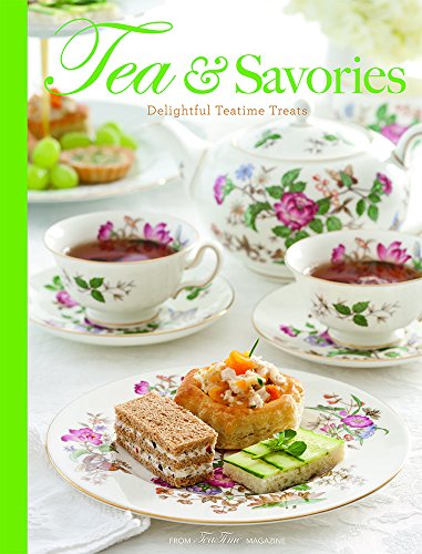 Book Cover Tea & Savories: Delightful Teatime Treats