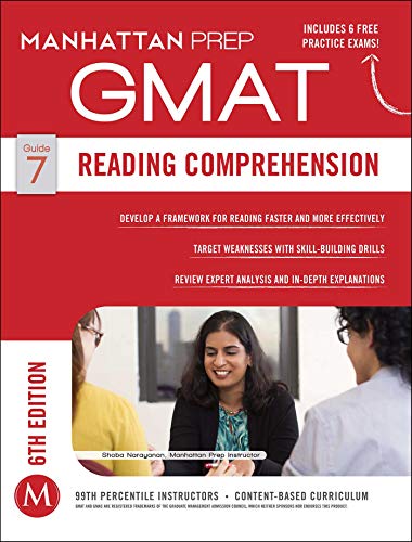 Book Cover GMAT Reading Comprehension (Manhattan Prep GMAT Strategy Guides)