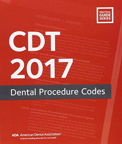 Book Cover CDT 2017 : Dental Procedure Codes