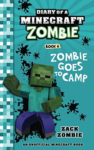 Book Cover Diary of a Minecraft Zombie Book 6: Creepaway Camp