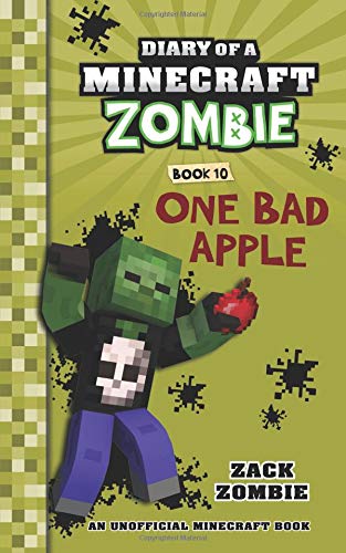 Book Cover Diary of a Minecraft Zombie Book 10: One Bad Apple
