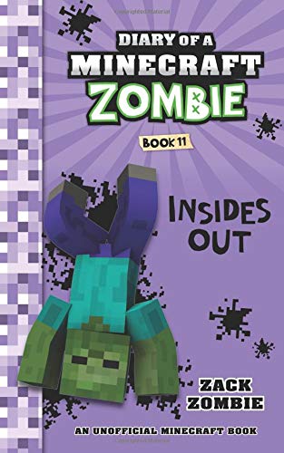 Book Cover Diary of a Minecraft Zombie Book 11: Insides Out
