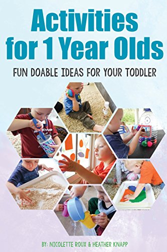 Book Cover Activities for 1 Year Olds: Fun Doable Ideas for your Toddler (Activities for Kids)