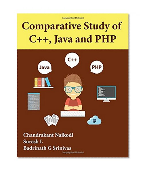 Book Cover Comparative Study of C++, Java and PHP
