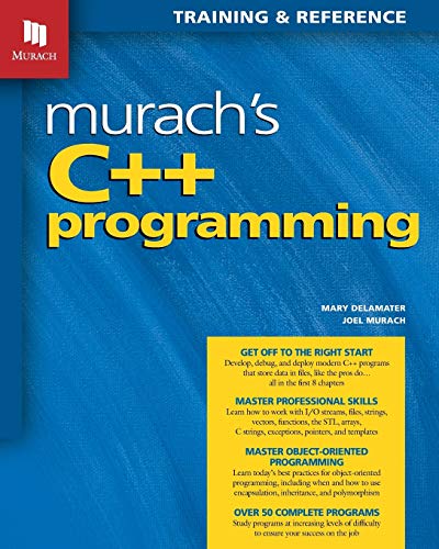 Book Cover Murach's C++ Programming