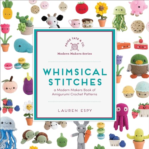 Book Cover Whimsical Stitches: A Modern Makers Book of Amigurumi Crochet Patterns