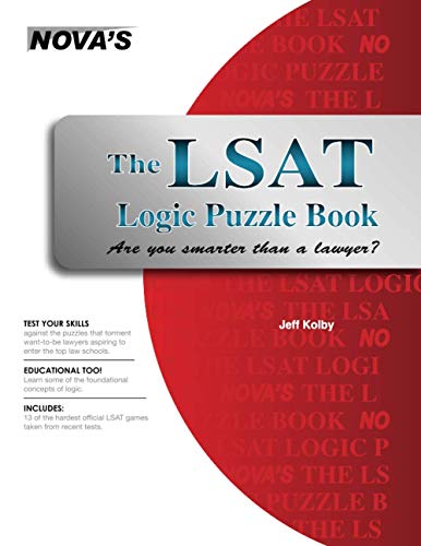 Book Cover The LSAT Logic Puzzle Book: Are You Smarter than a Lawyer?