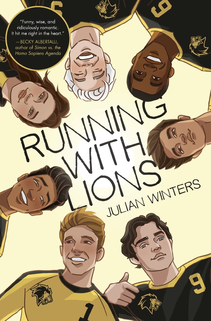 Book Cover Running with Lions
