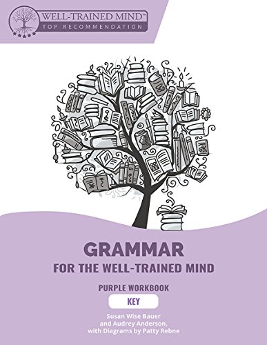 Book Cover Key to Purple Workbook: A Complete Course for Young Writers, Aspiring Rhetoricians, and Anyone Else Who Needs to Understand How English Works (Grammar for the Well-Trained Mind)