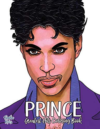Book Cover Prince Greatest Hits Coloring Book
