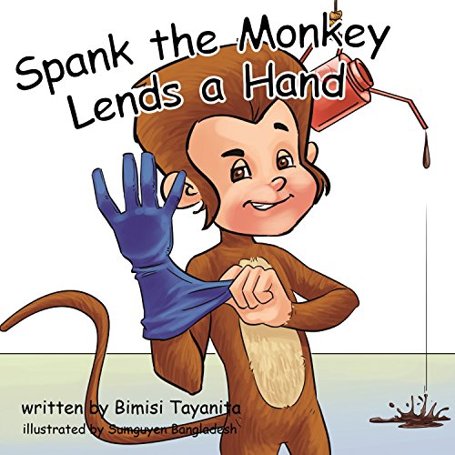 Book Cover Spank the Monkey Lends a Hand