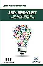 Book Cover JSP-Servlet Interview Questions You'll Most Likely Be Asked (Job Interview Questions Series)