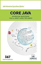 Book Cover CORE JAVA Interview Questions You'll Most Likely Be Asked (Job Interview Questions Series)
