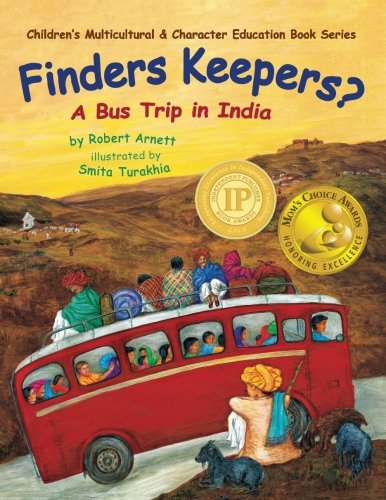 Book Cover Finders Keepers?: A Bus Trip in India (Children's Multicultural & Character Education Book Series) (Volume 1)