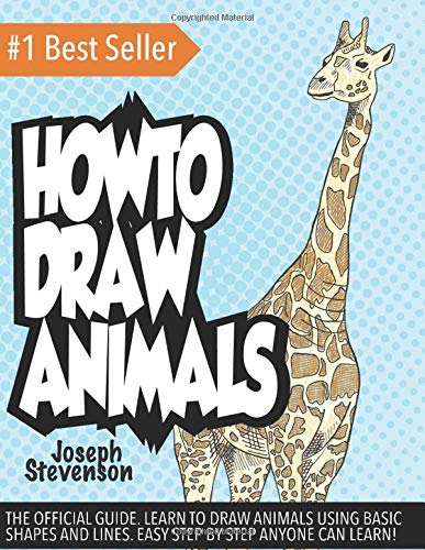 Book Cover How to Draw Animals: Learn to Draw Animals Using Basic Shapes and Lines