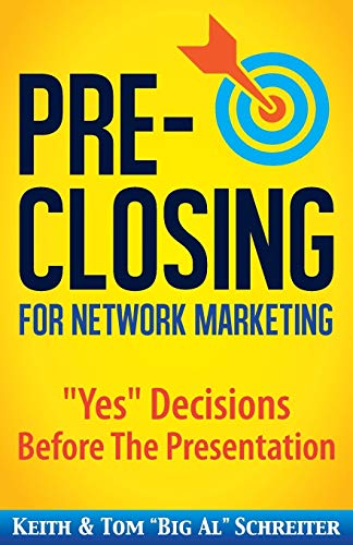 Book Cover Pre-Closing for Network Marketing: 