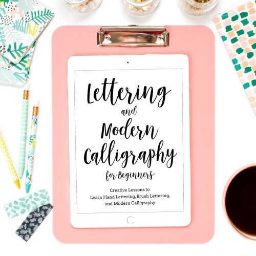 Book Cover Lettering and Modern Calligraphy for Beginners: Creative Lessons to Learn Hand Lettering, Brush Lettering, and Modern Calligraphy
